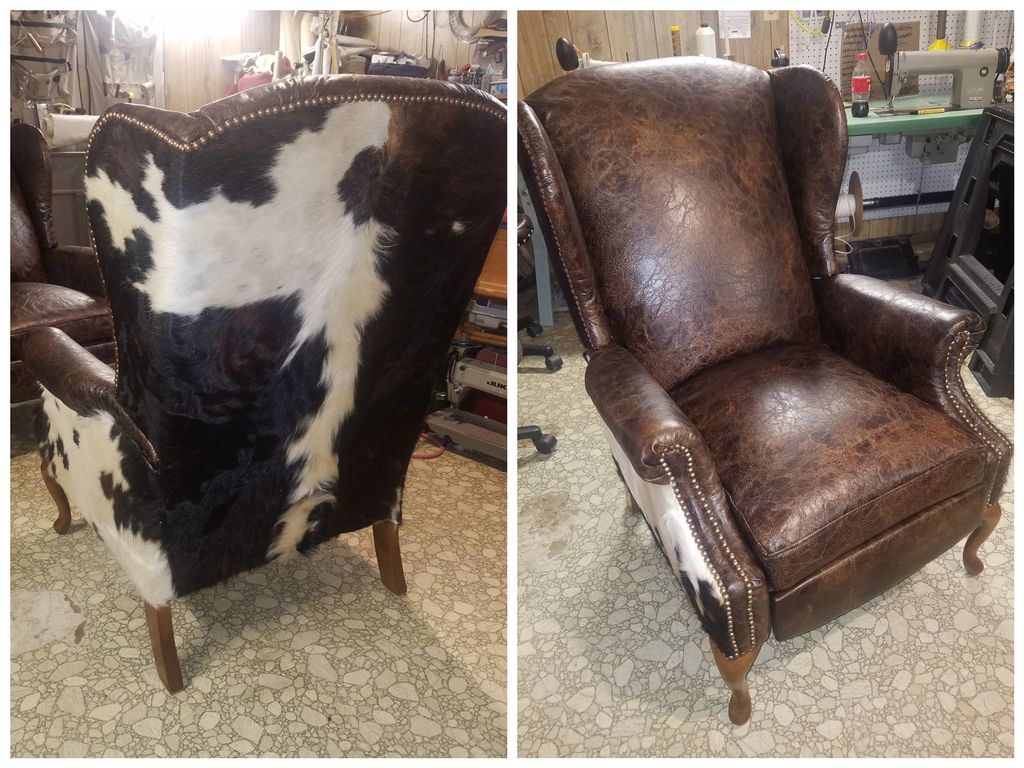 Leather/Cowhide Recliner