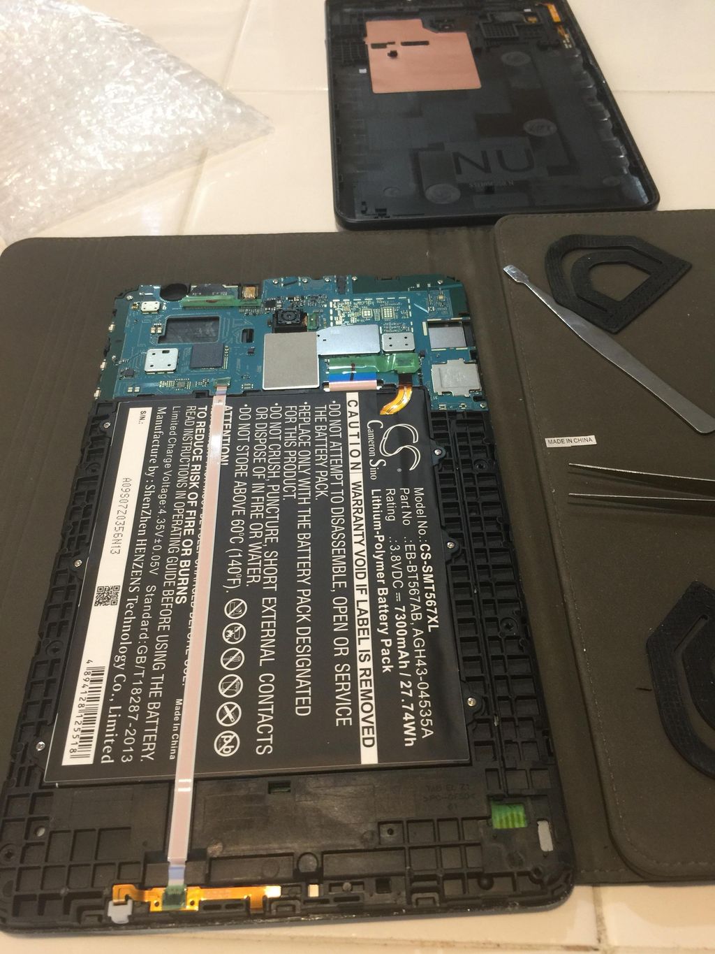 Tablet Battery Replacement 