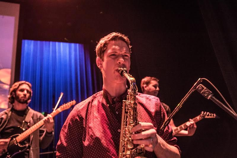 Performing at the Mesa Arts Center