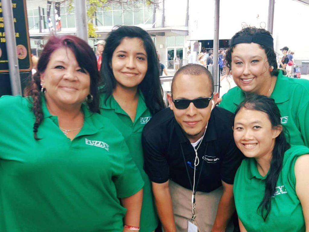 I bartended with this amazing team for the 100th R