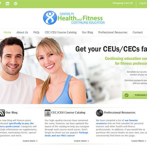 Center for Health and Fitness
[ Custom Online Cont