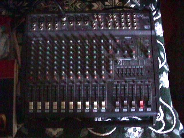 Mixing board used in the studio sometimes.  Yamaha