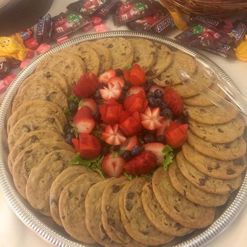Cookie break platters