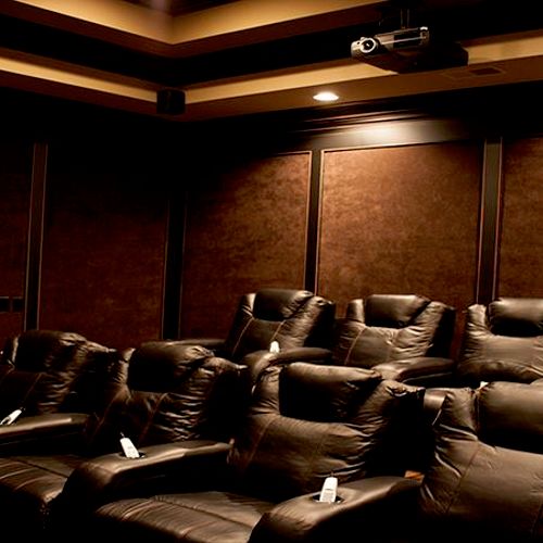 Custom Home theater in Brentwood TN