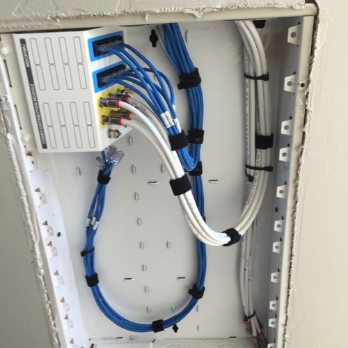 structured wiring ( TV phone,internet,DSS