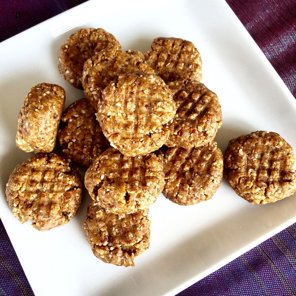 Peanut Butter Cookies, right? Made with only dates