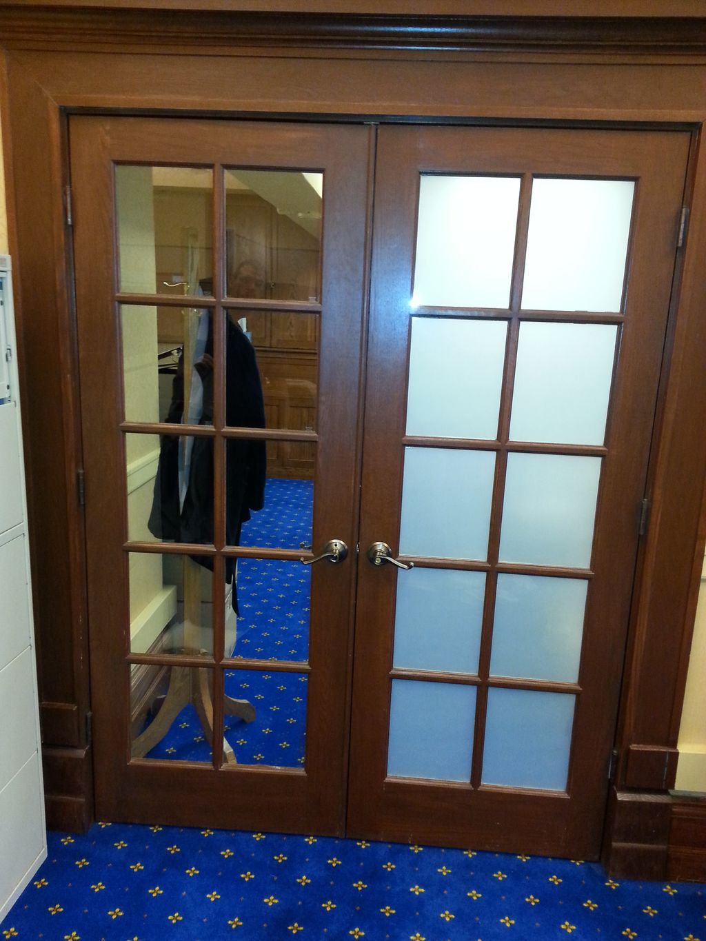 White Matte film installed at the Indiana Statehou