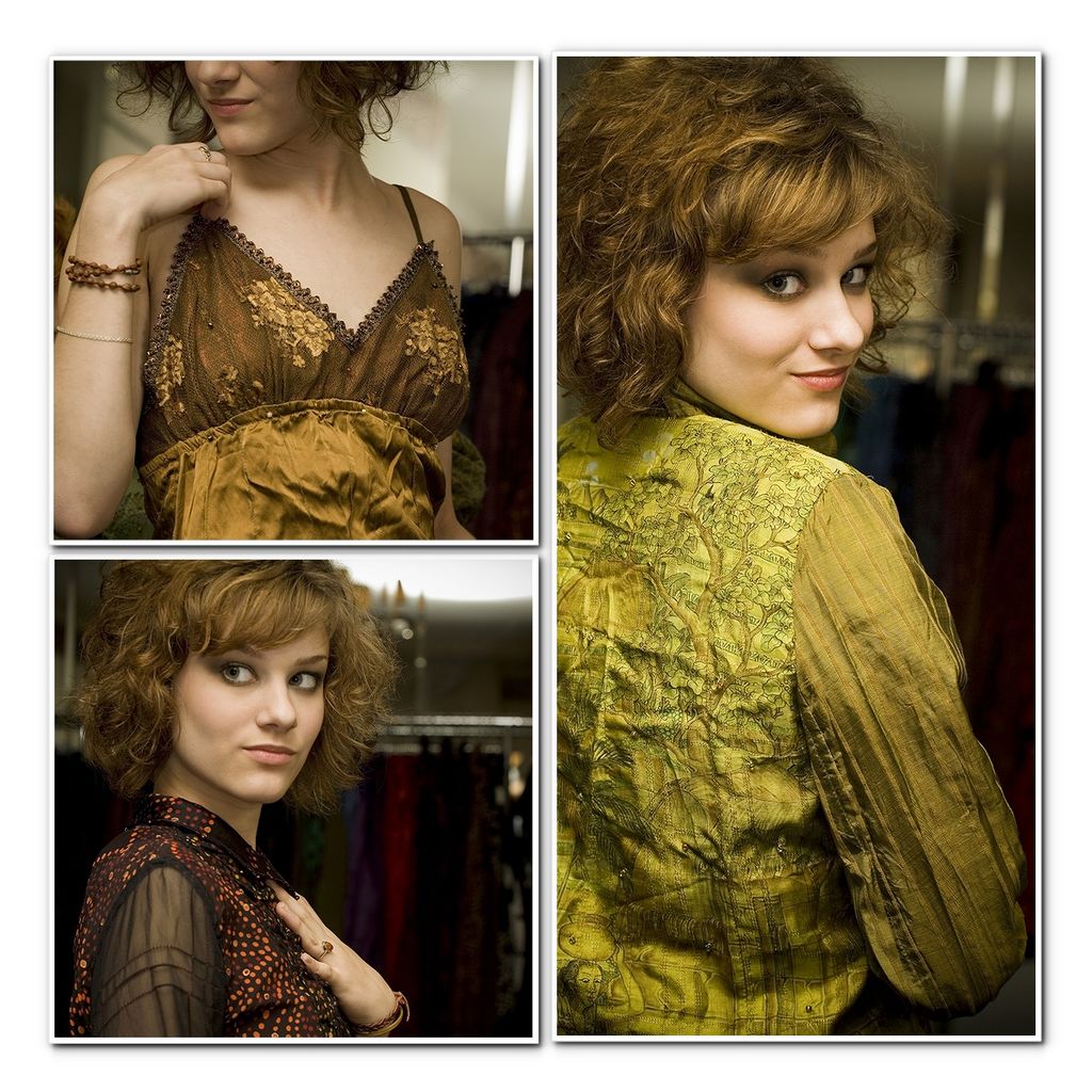 Modeling Nadya's Clothing