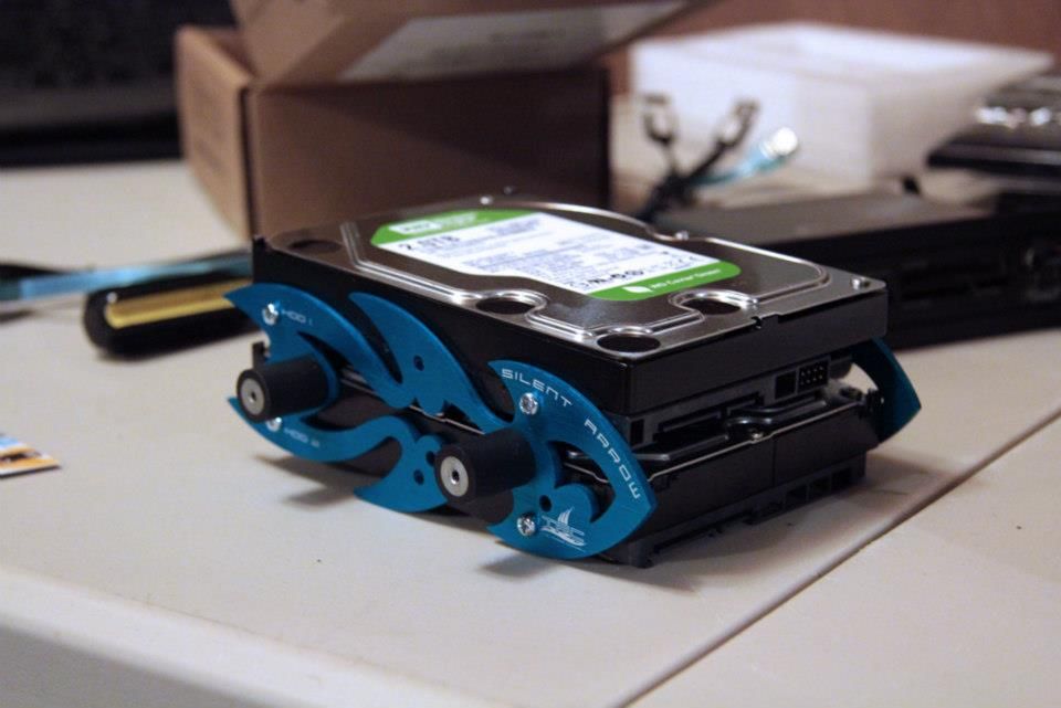 This customer needed a second hard drive installed