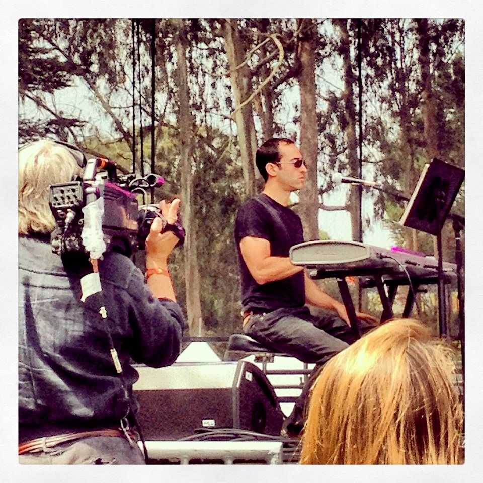 Performing at Outside Lands.