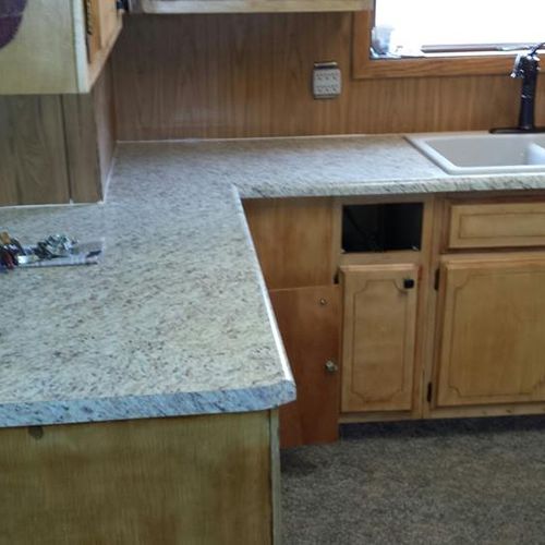After Counter tops