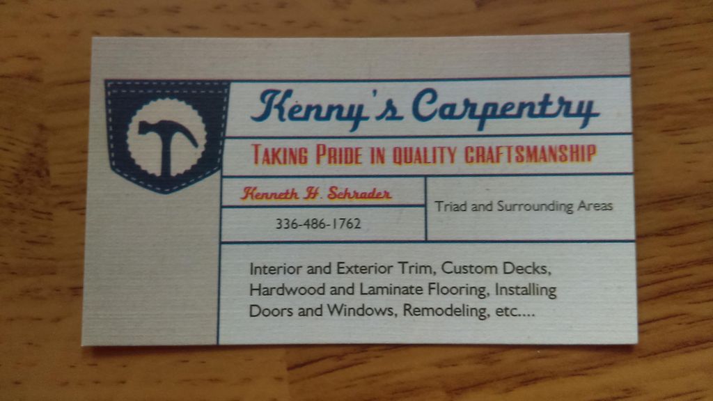Kenny's Carpentry