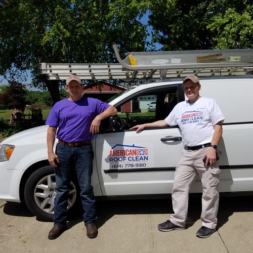 Ken Fisher and Mick Cline, owners of American Roof