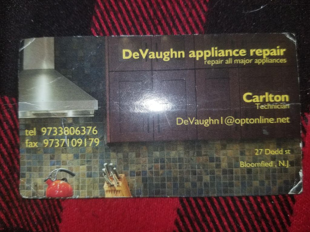 DeVaughn CT appliance repair