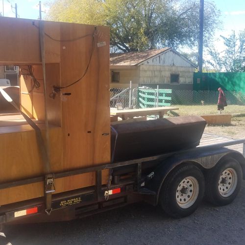 we haul it all furniture to construction materials