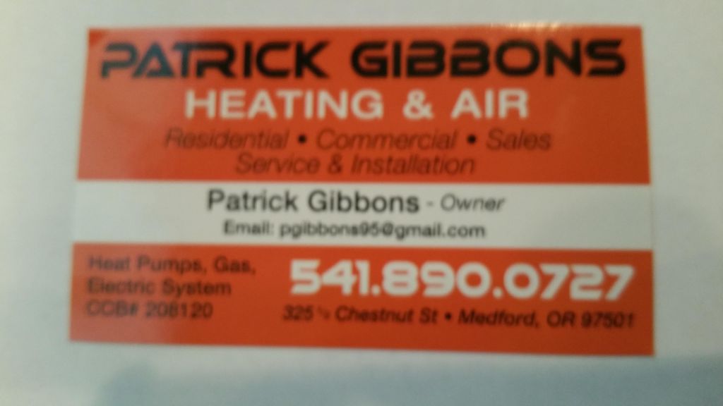 Patrick Gibbons Heating and Air