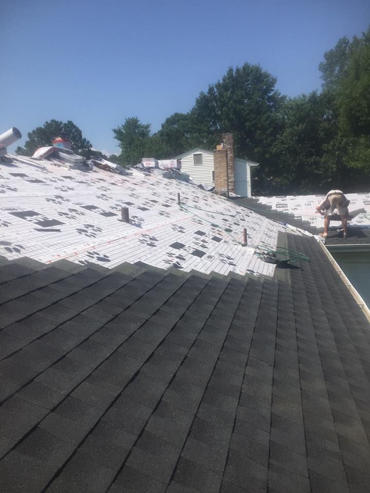 GAF Timberline HD-Charcoal installation