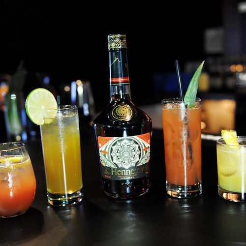 Assortment of Hennessy Cocktails
