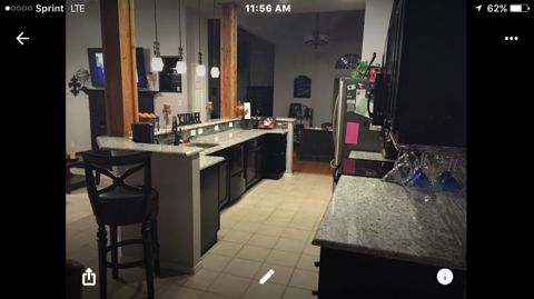 open kitchen, made it the center piece of the home
