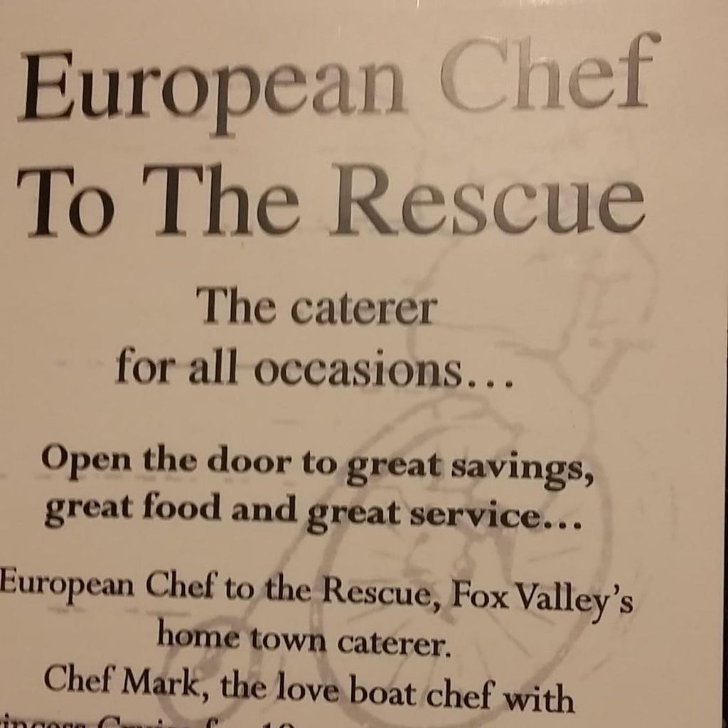 European chef to the rescue catering company