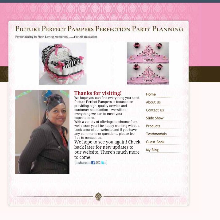 Picture Perfect Pampers Perfection Party Planning