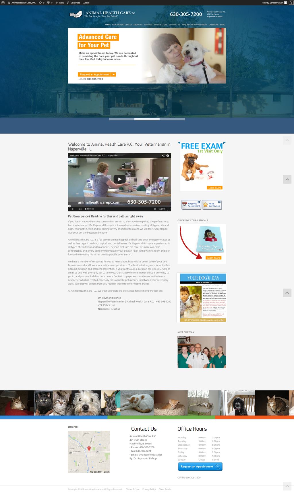 Animal Healthcare PC, a veterinary hospital in Nap