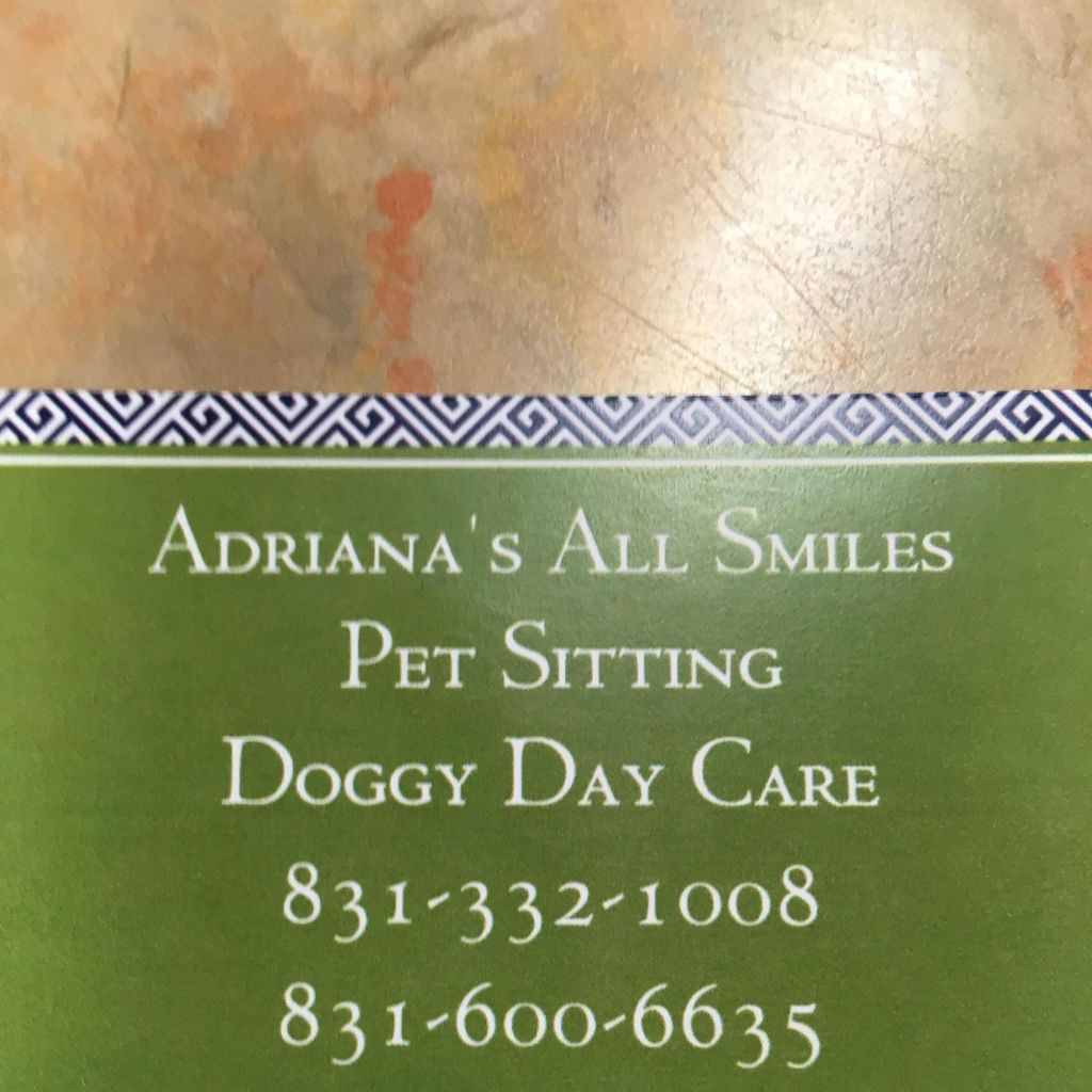 Adriana's all smiles Pet Sitting