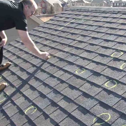 Roofing inspection for hail