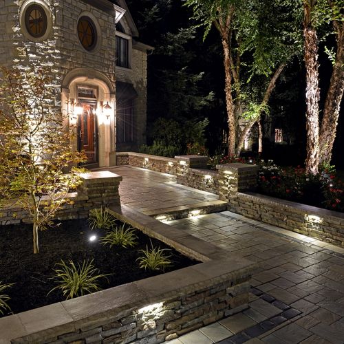 Richcliff pavers, Rivercrest retaining wall and ca