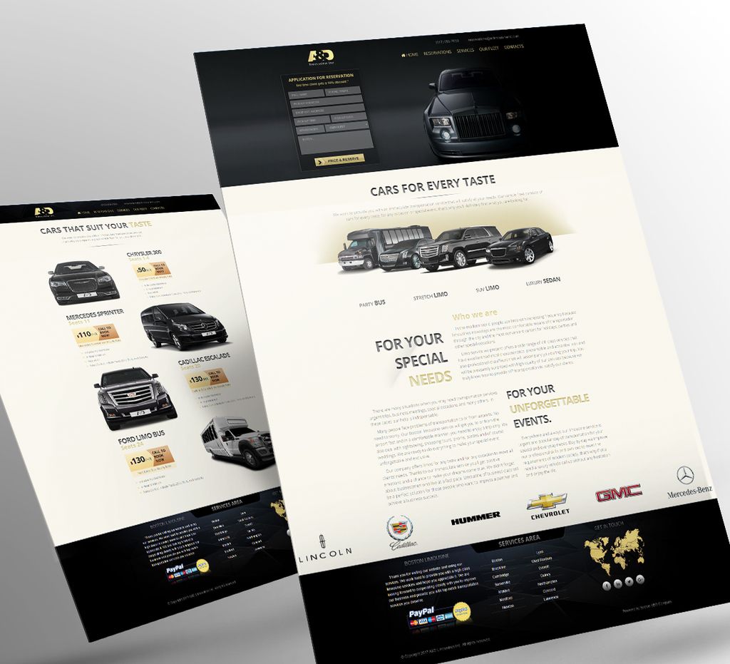 Website design