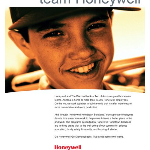 Media Architects Graphic Design work for Honeywell