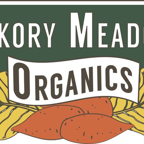 Logo design for an organic tobacco/sweet potato fa