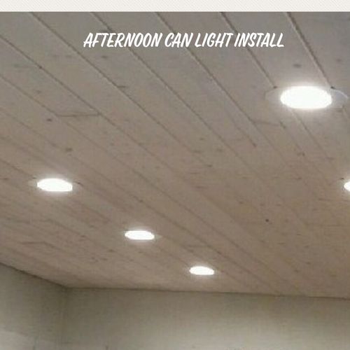 LED Can Light Install on Dimmer 