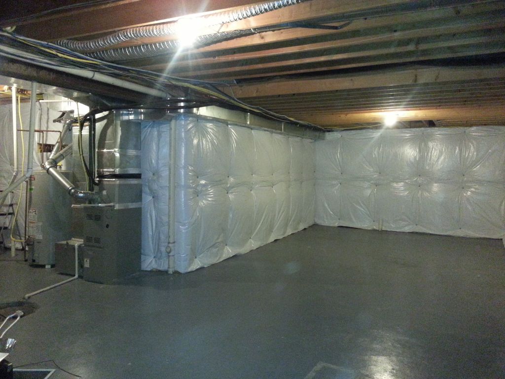 Basement Wrap - After Shot