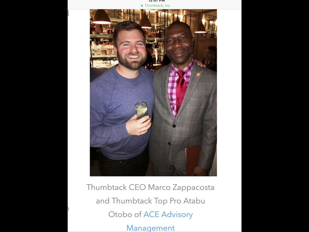 in NY Top Pro w/Marc Thumbtack CEO