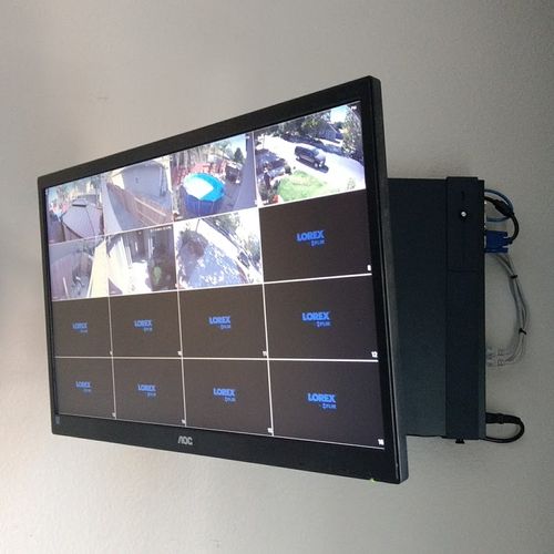 Multi Camera Security Installation