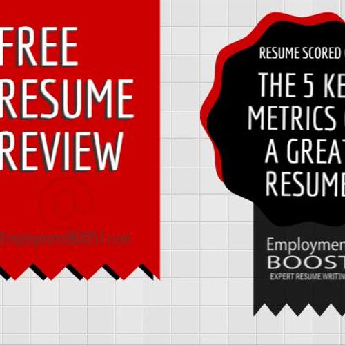 Complimentary resume reviews - Visit EmploymentBOO