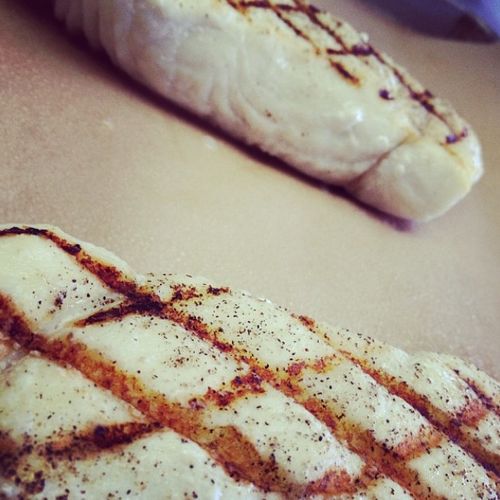 Grilled Chilean Seabass.