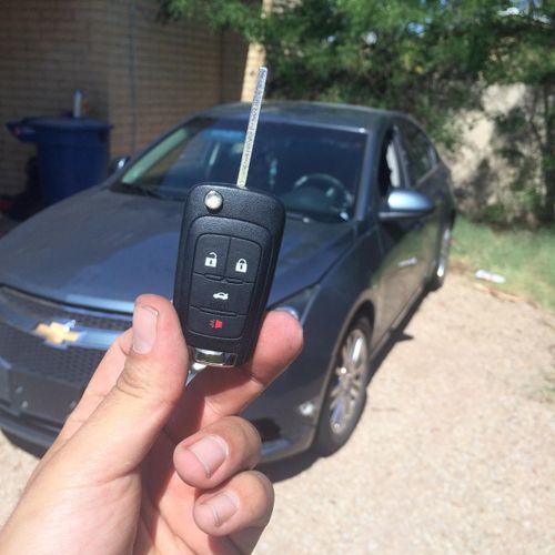 replacement car key for Chevy 2014