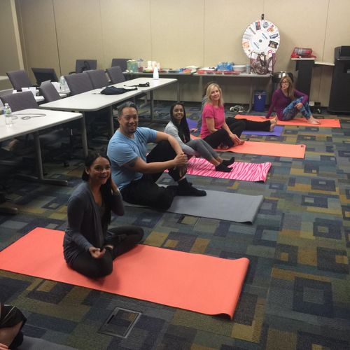 Corporate Yoga Session @ Paychex
