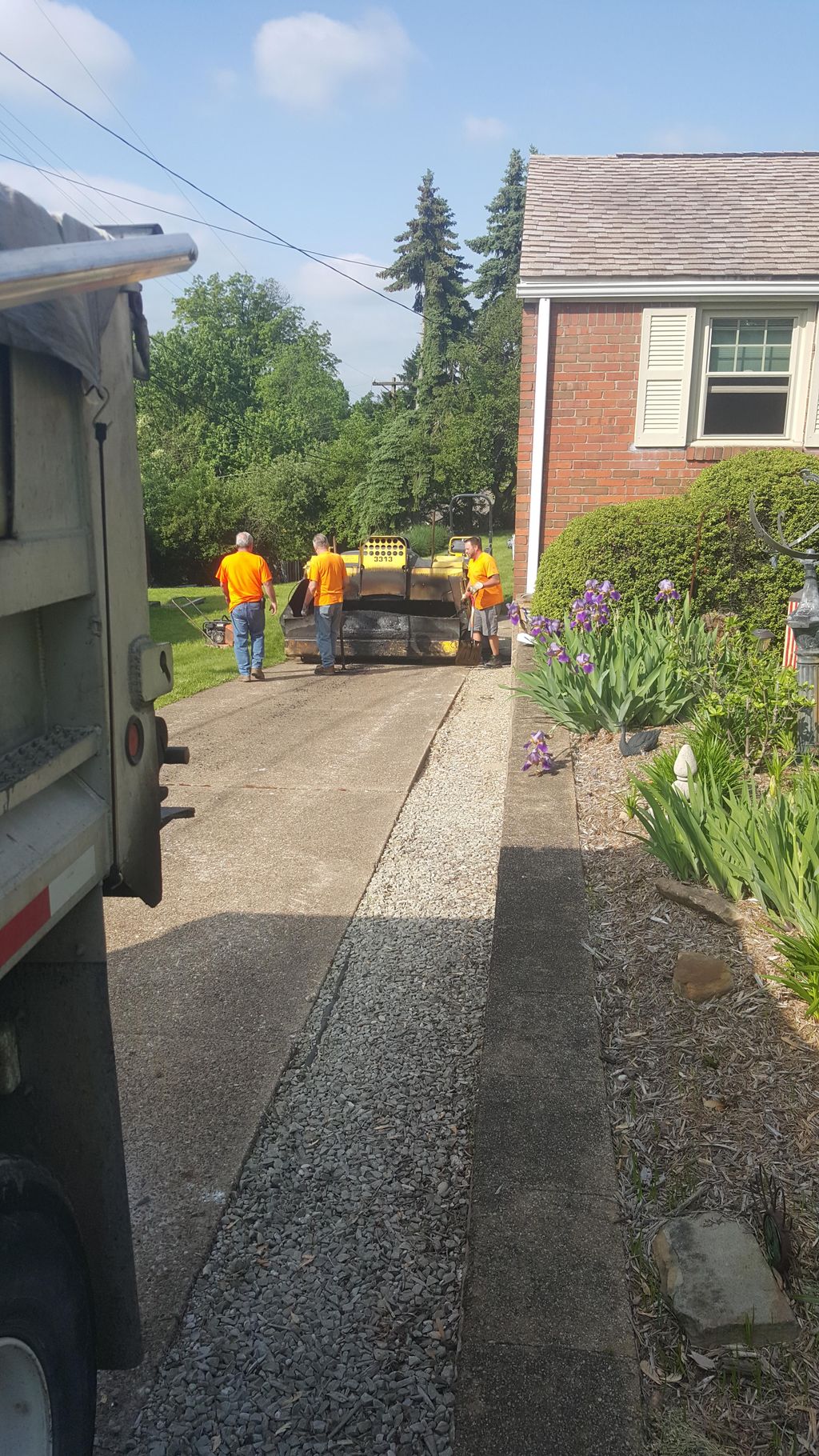 Asphalt Layover /Existing Concrete