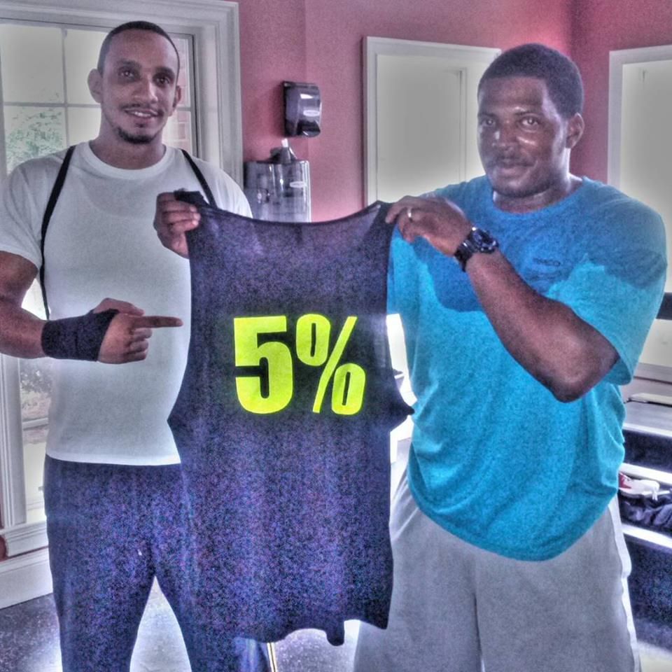 ONLY 5% OF PEOPLE THAT SET OUT TO START A WORKOUT 