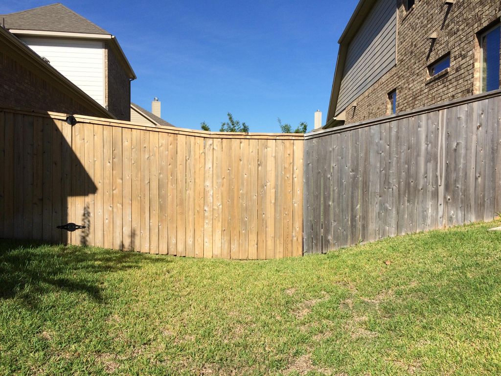 washed wood vs. 3yr. old wood