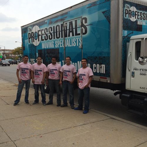 Proud Movers & Supporters of Breast Cancer Awarene