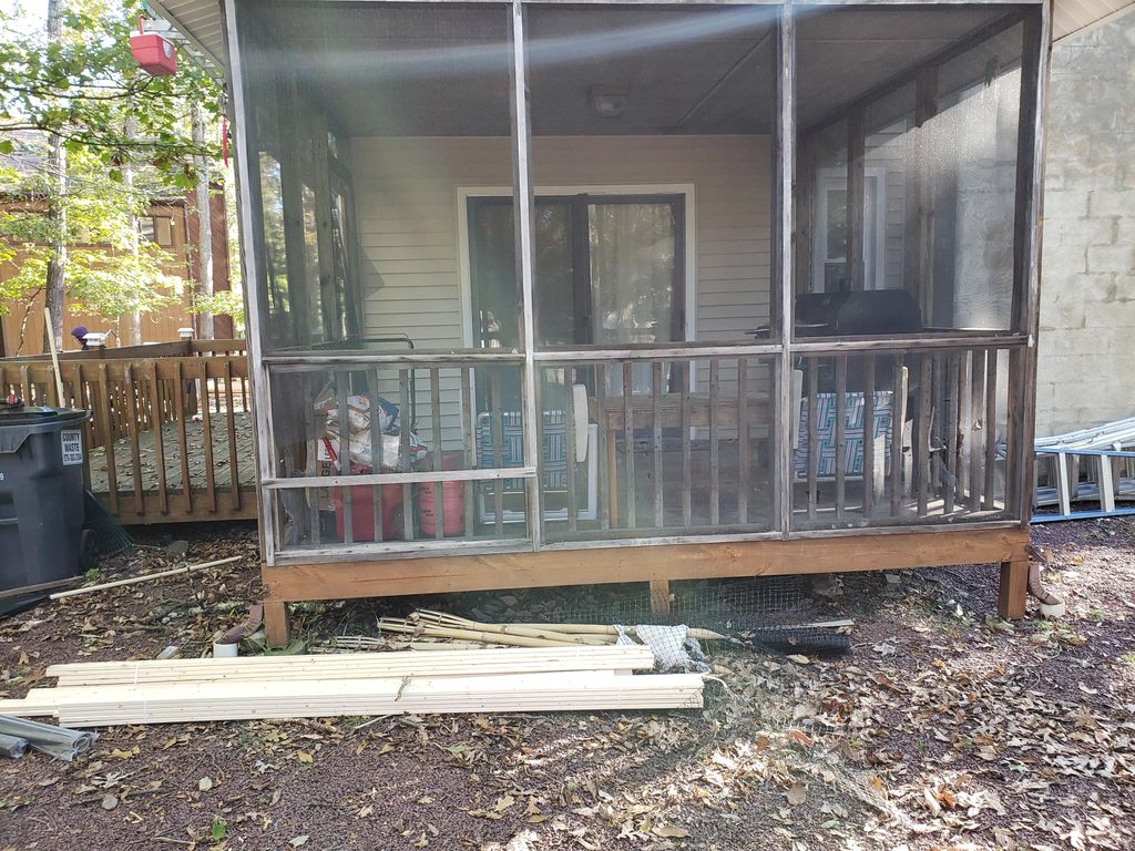 Old Screened in porch