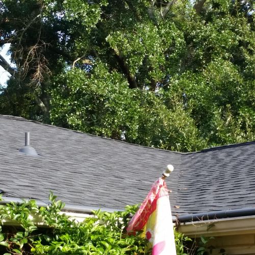 30 year architectural shingle roof install. 