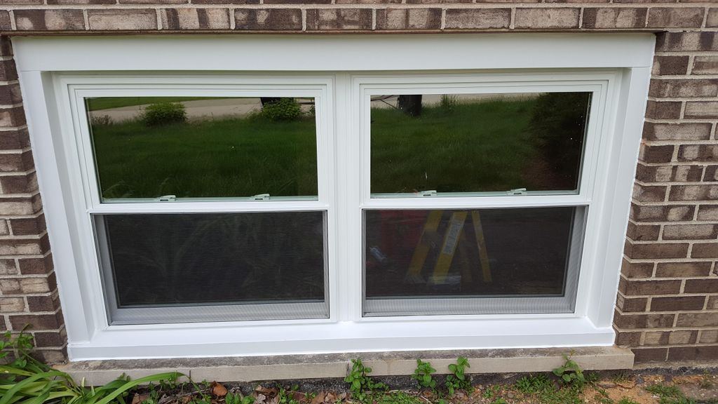 New Twin Double Hung Installed