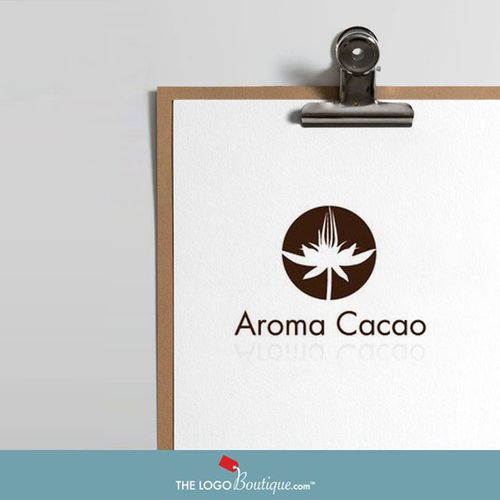logo design for Aroma Cacao - A chocolate factory 