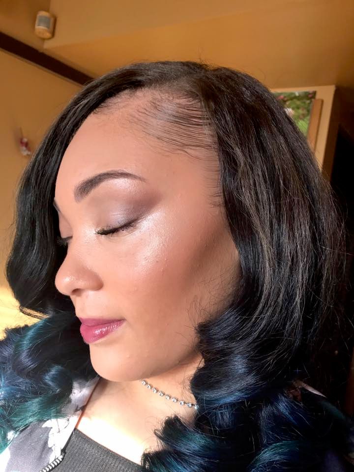 Side View of Birthday Makeup 5/17/17