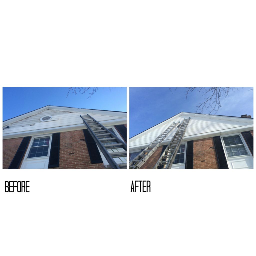 Wind damage siding repair